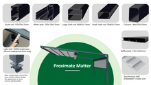 Load image into Gallery viewer, FOLDING PVC PERGOLA PRODUCT ATLAS-Steel structure support hoisting/sqm
