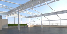 Load image into Gallery viewer, FOLDING PVC PERGOLA PRODUCT ATLAS-Steel structure support hoisting/sqm
